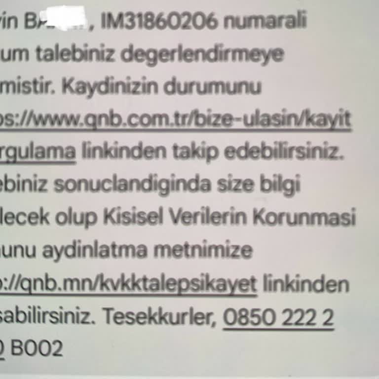 QNB Türkiye ATM'de Yutulan Param 40 Gündür Geri Ödenmedi!
