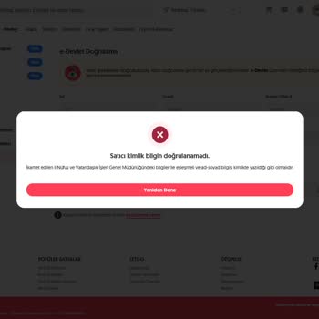 E-devlet Onayı Yapılamıyor, Ödeme İşlemleri Tamamlanmıyor
