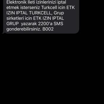 İzinsiz Mesaj Ve Hatalı Hizmet Talebi Hakkında Yardım İstiyorum