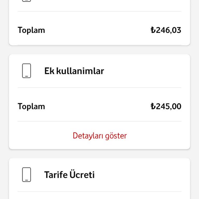 Vodafone Fahiş Fatura, Eksik Kampanya Ve İlgisiz Müşteri Hizmetleri