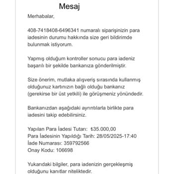 Amazon Ve Ziraat Bankası Arasında Kayıp 35.000 TL: İade Sorunu