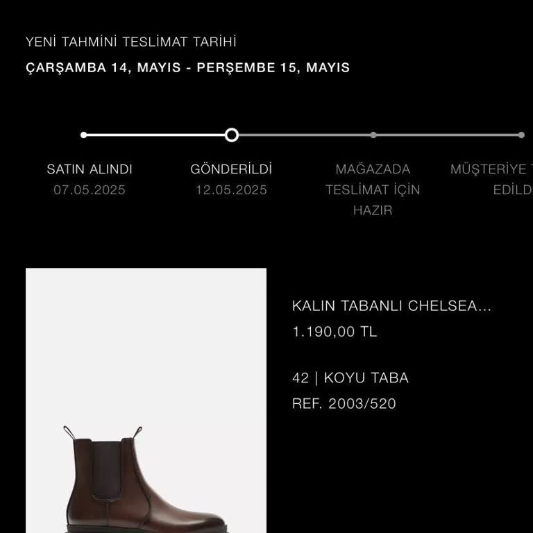 Zara Siparişim 17 Gündür Teslim Edilmedi İade De Yapılmıyor