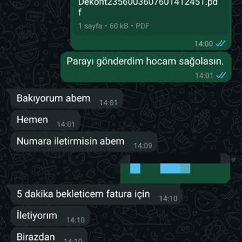 WhatsApp Üzerinden Telefon Satışı Sonrası İletişim Kesildi