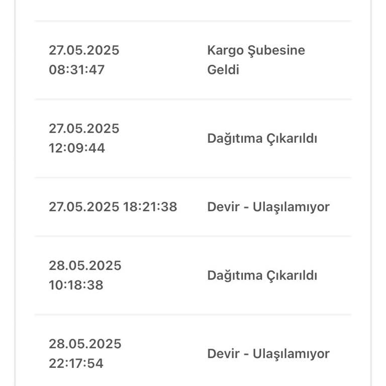 Kargo Firması Teslimatı Sürekli Geciktiriyor