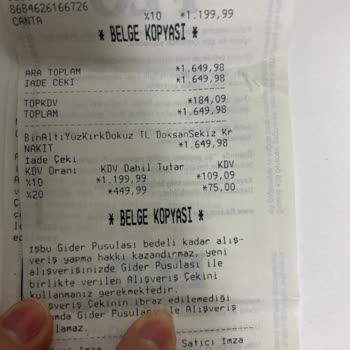 İade İşlemi Sırasında Nakit Yerine Zorla Hediye Çeki Verildi