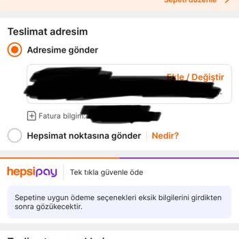Hepsiburada'da Altus Çamaşır Makinesi Satın Alırken Sürekli Hata Alıyorum
