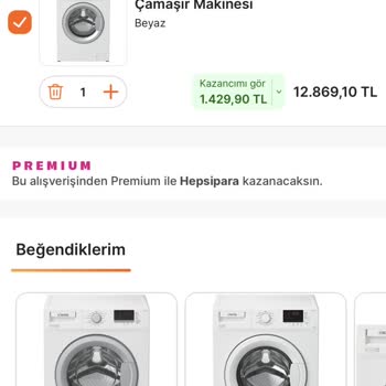 Hepsiburada'da Altus Çamaşır Makinesi Satın Alırken Sürekli Hata Alıyorum