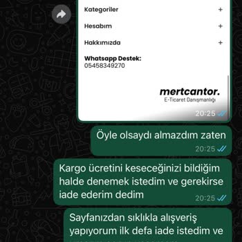 Belirsiz İade Politikası Nedeniyle Mağduriyet Yaşadım