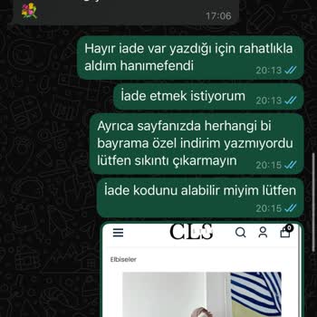 Belirsiz İade Politikası Nedeniyle Mağduriyet Yaşadım