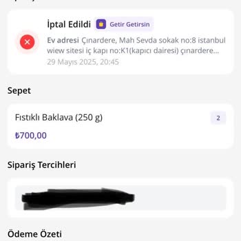 Sipariş İptali Ve Para İadesi Sorunu: Ne Sipariş Var Ne Para