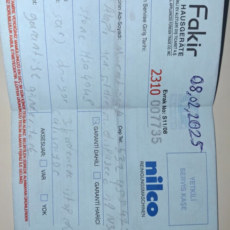 Satın Aldığım Hediye Süpürgenin Arızası Giderilmiyor, Servisten Cevap Alamıyorum