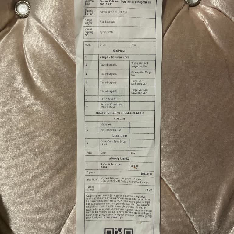 Eksik Sipariş Ve Sorunlu Destek Süreci
