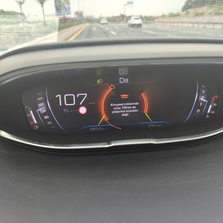 Peugeot 3008'de Sürekli AdBlue Hatası Ve Servislerde Çözüm Bulunamaması