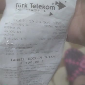 Türk Telekom Hattım Açık Değil!
