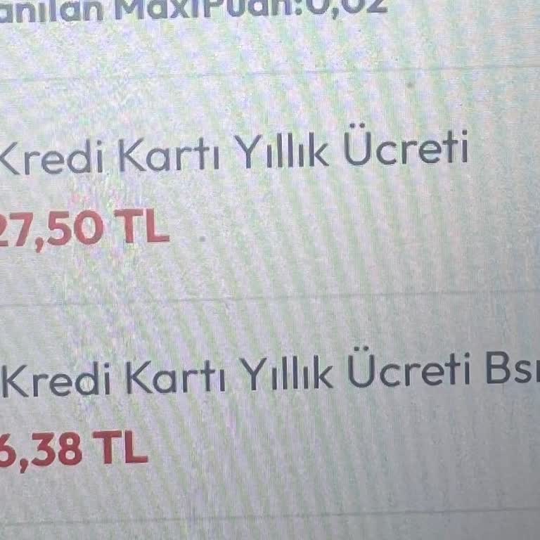 Kredi Kartı Aidat Kesintisiyle Yaşanan Memnuniyetsizlik Ve İade Talebi