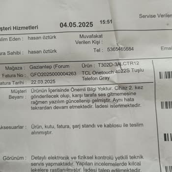 Arızalı Telefon, Yetersiz Teknik Servis Ve Sürekli Göz Ardı Edilen İade Talebi Nedeniyle Mağduriyet