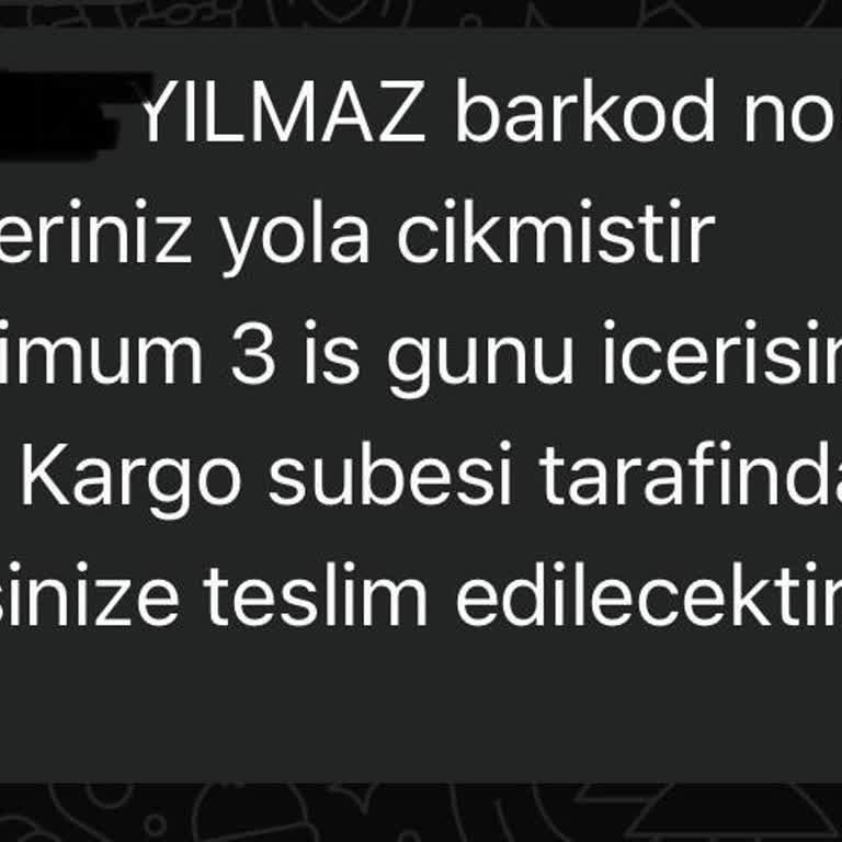 Kargo Takip Bilgisi Yok, Siparişim Nerede?