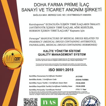 Ürün Güvenilirliği İçin Sertifika Talebi