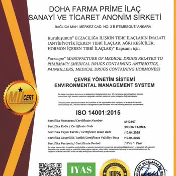 Ürün Güvenilirliği İçin Sertifika Talebi