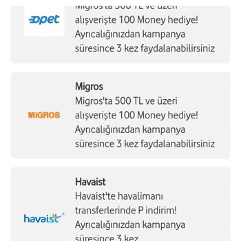 Vodafone Red Geçişimde Vaat Edilen Haklarım Eksik Ve Migros İndirimi Kaldırıldı