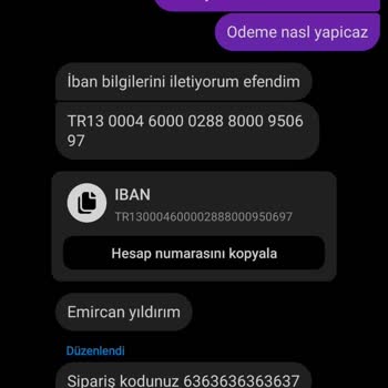 Sipariş Sonrası İletişim Sorunu Ve İade Problemi