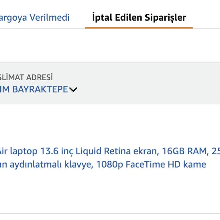 Prime Üyeliğine Rağmen Teslimat Gecikmesi Ve Siparişin İptali