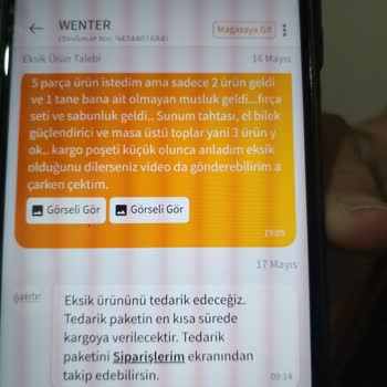 Teslim Edilmeyen Ürünler Ve Yanlış Gönderim Sorunu