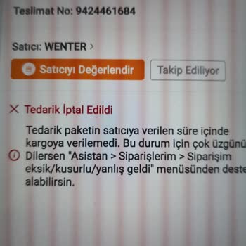 Teslim Edilmeyen Ürünler Ve Yanlış Gönderim Sorunu