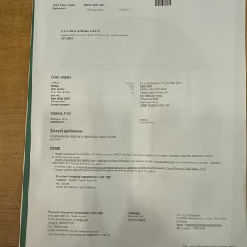 Kasko Kapsamındaki Ürünümün Bedeli Eksik İade Edildi, Mağduriyetim Giderilmiyor