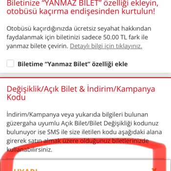 Açık Biletin Bayram Döneminde Kullanılamaması Ve Ani Fiyat Artışı Mağduriyeti