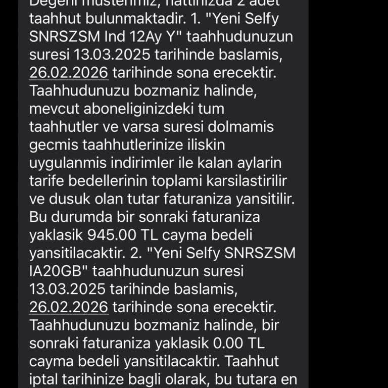 Türk Telekom Cayma Bedeli Hesaplamasında Şeffaflık Ve Fahiş Ücret Sorunu