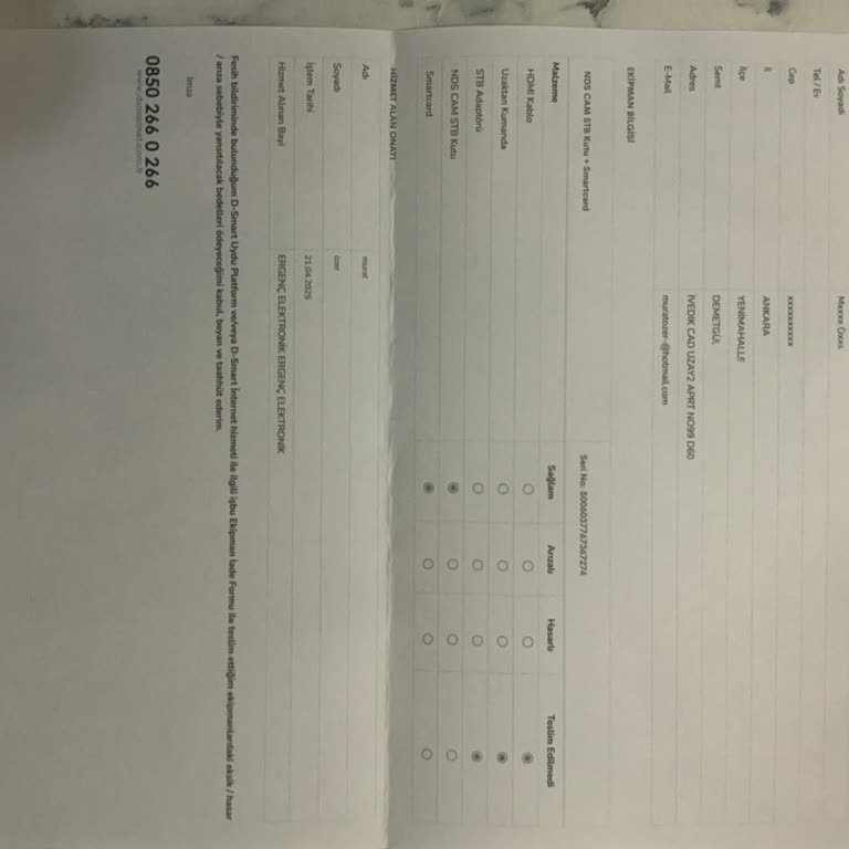 İade Edilen Cihazlara Rağmen Haksız Fatura Kesilmesi Mağduriyet Yaşattı