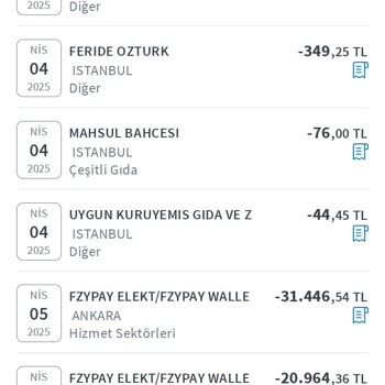 Bilgim Dışında Yapılan Yüklü Kredi Kartı Çekimleri İçin İade Talebim