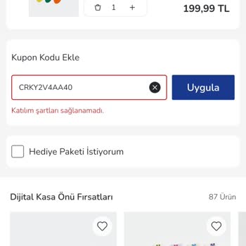 LCW Çark İndirimi Sürekli Hata Veriyor, Alışverişim Yarım Kalıyor