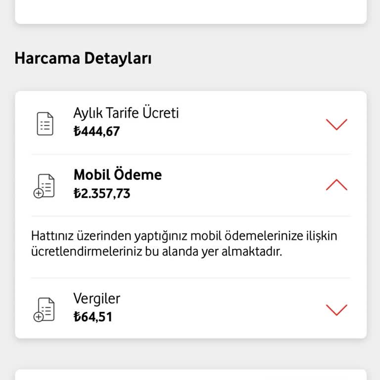 Vodafone Kısıtlı Hatta Yüksek Mobil Ödeme Mağduriyeti Yaşadım