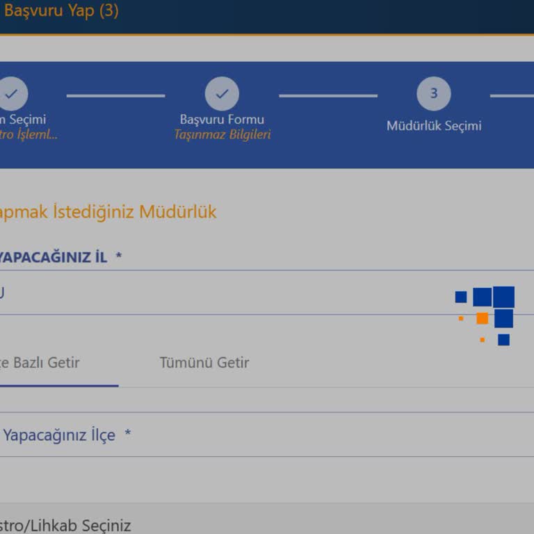 Webtapu Başvurusunda İlçe Seçimi Sonrası Sistem Donuyor İşlem İlerlemiyor