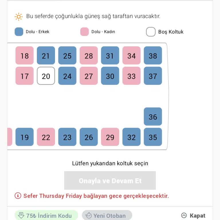 Cinsiyet Tercihi Ve Müşteri Hizmetleri İlgisizliğiyle Yaşanan Yolculuk Hayal Kırıklığı