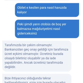 Ödeme Alındı, Bilet Verilmedi: Mağduriyetim Giderilmedi