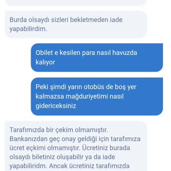 Ödeme Alındı, Bilet Verilmedi: Mağduriyetim Giderilmedi