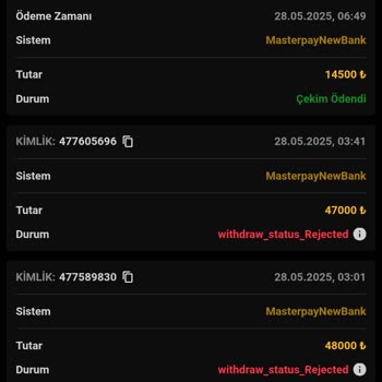 Kazancım Silindi Ödeme Yapılmadı Borç İçinde Mağdur Oldum