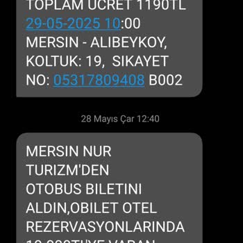 Şehir İçi Servis Bilgisi Ve Otogar Personeli Davranışlarından Memnun Kalmadım