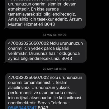 Ütü Tamiri Sonrası Cihazda Hasar Ve Yetersiz İletişim Nedeniyle Mağduriyet