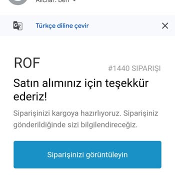 Rof Alışveriş Sitesi Paramı İade Etmiyor, Siparişim Kayboldu!