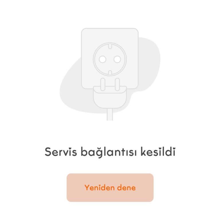 Hepsiburada Uygulamasına Girişte Sürekli Servis Bağlantısı Hatası