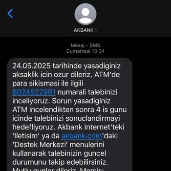 ATM'de Sıkışan Param 6 Gündür İade Edilmedi, Mağdur Oldum