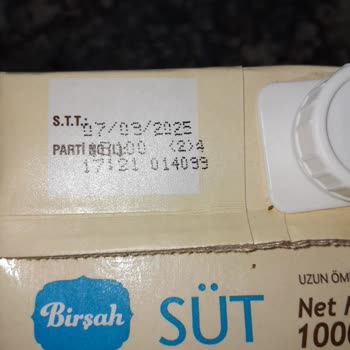 Birşah Sütlerinde Tekrar Eden Bozuk Ürün Sorunu