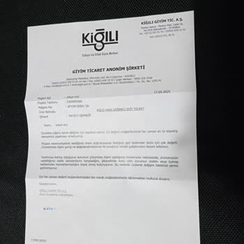 Kığılıdan Alınan Tshirtler Yıkama Sonrası İki Beden Küçüldü