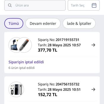 Siparişlerin Açıklamasız İptali Ve Fiyat Artışı Mağduriyeti
