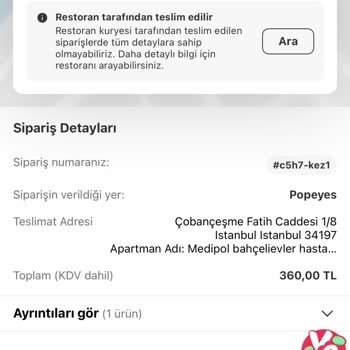 Teslim Edilmeyen Siparişe Çözüm Bulunmuyor