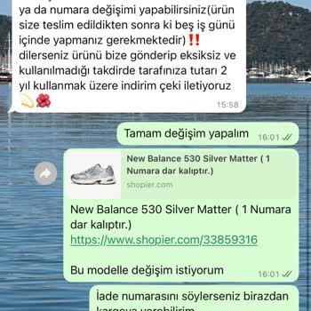 Ayakkabı Değişim Talebine Yetersiz Ve Geç Dönüş